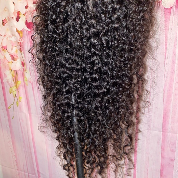 30 inch water wave closure wig main image 8